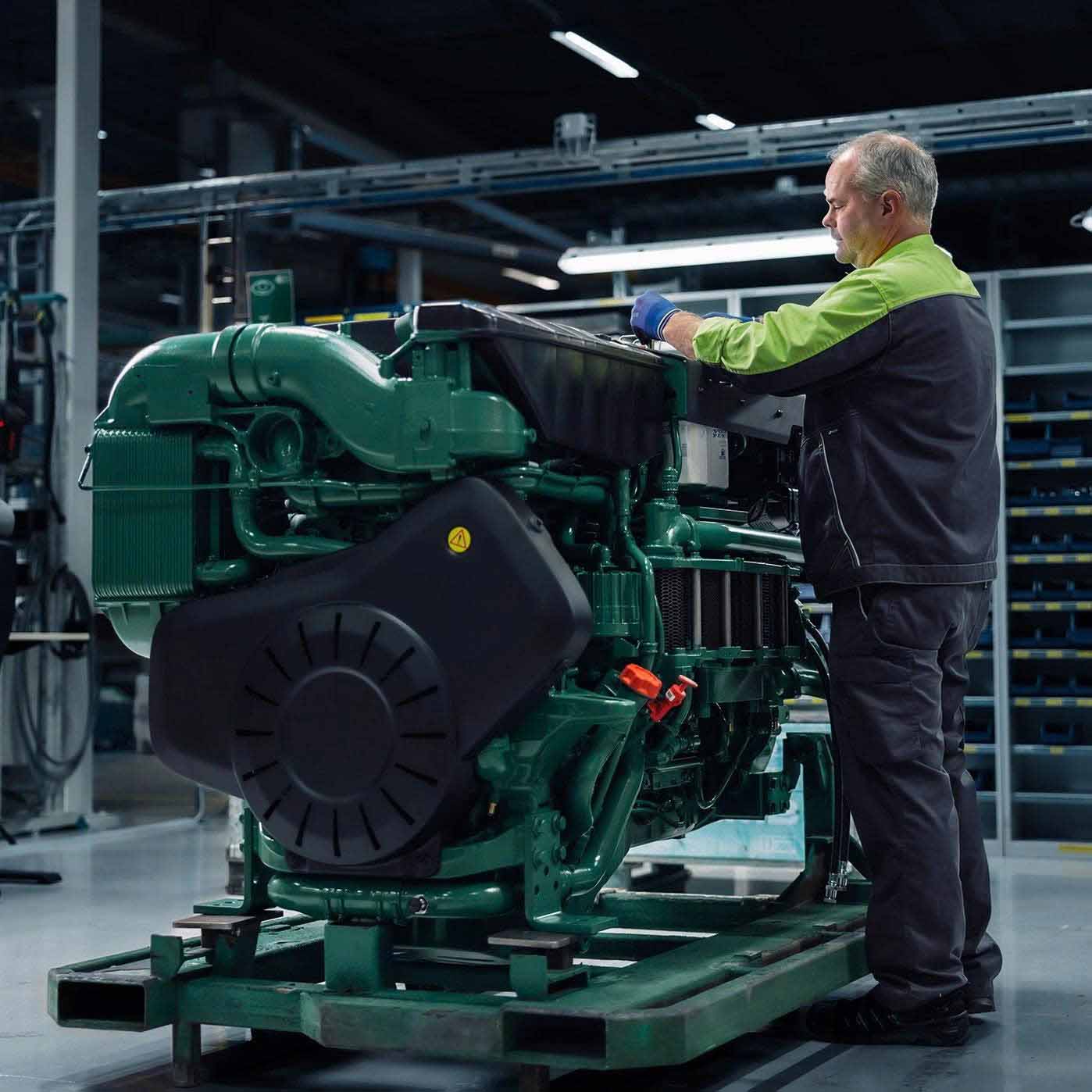 may phat dien volvo 16